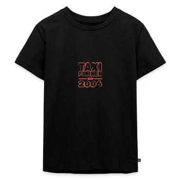 2006 - Kinder Premium Bio T-Shirt - Schwarz - Vorne - Mikhail (115cm)