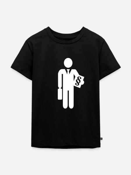 Anwalt - Kinder Premium Bio T-Shirt - Schwarz
