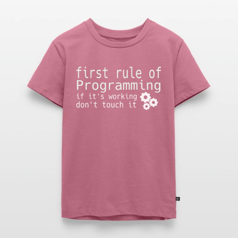 Informatique Hacker Programmer Binary Pc Computer T-shirt Premium bio Enfant