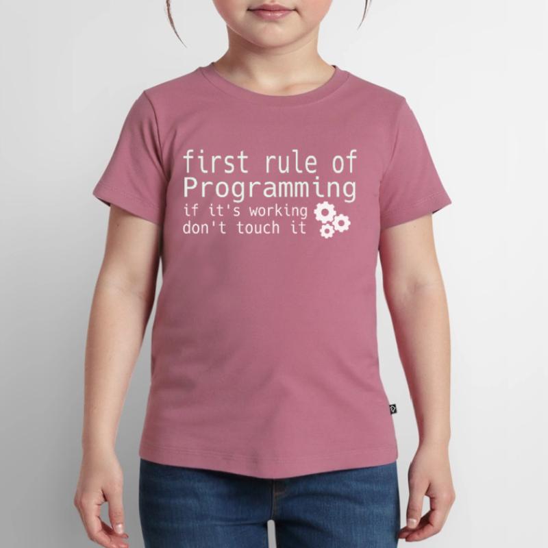 Informatique Hacker Programmer Binary Pc Computer T-shirt Premium bio Enfant
