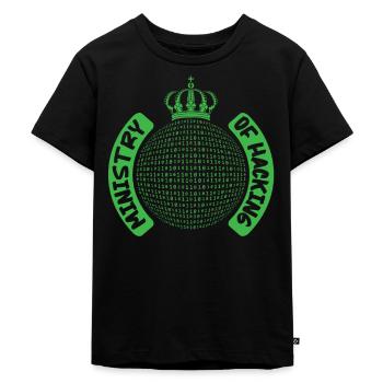 Programmer Coder Software Developer - Kids Premium Organic T-Shirt - black - Front - Mikhail (115cm)