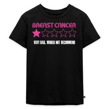 Évaluation du cancer du sein - T-shirt Premium bio Enfant - noir - Devant - Mikhail (115cm)