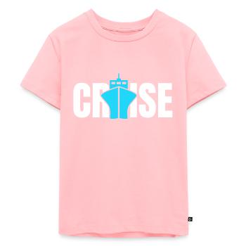 Cruise VacationEr Cruise Vacation - Kids Premium Organic T-Shirt - rose - Front - AI Model Kid Female (0cm)