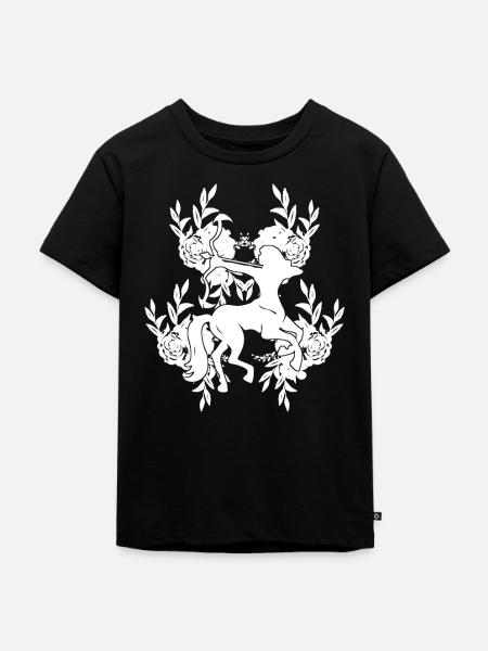 Sternzeichen Schütze Symbol - Kinder Premium Bio T-Shirt - Schwarz