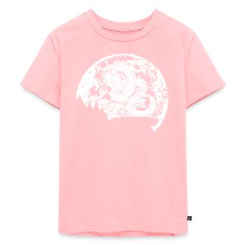 Année du Dragon 2024 - T-shirt Premium bio Enfant - rose - Devant - AI Model Kid Female (0cm)