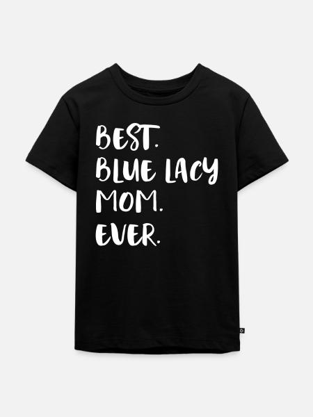 Blue Lacy - Kinder Premium Bio T-Shirt - Schwarz