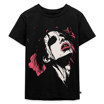 Plaisir gothique Splat - T-shirt Premium bio Enfant - noir - Devant - Mikhail (115cm)