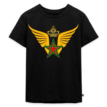 Royaume du Maroc - T-shirt Premium bio Enfant - noir - Devant - Mikhail (115cm)