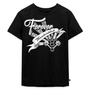 Forever V8 Thunderbird - T-shirt Premium bio Enfant - noir - Devant - Mikhail (115cm)