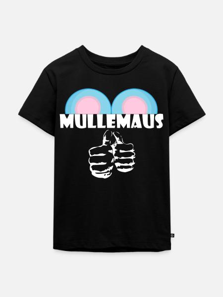 Kosename Mullemaus Geschenkidee - Kinder Premium Bio T-Shirt - Schwarz