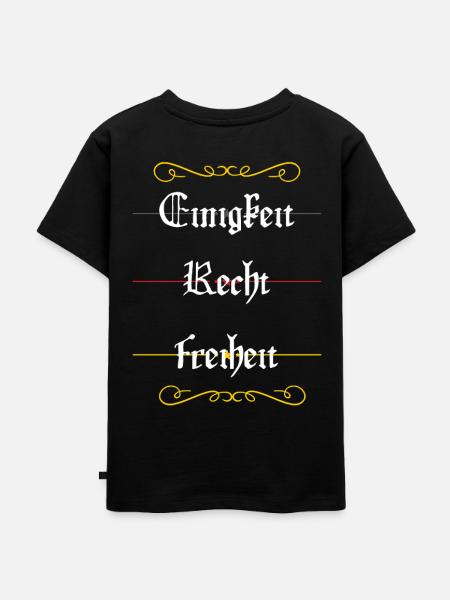 Einigkeit, Recht, Freiheit - Kinder Premium Bio T-Shirt - Schwarz