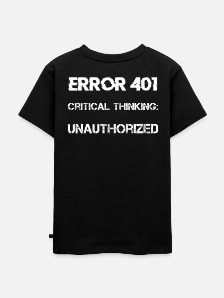 Verschwörungstheorie - Kinder Premium Bio T-Shirt - Schwarz