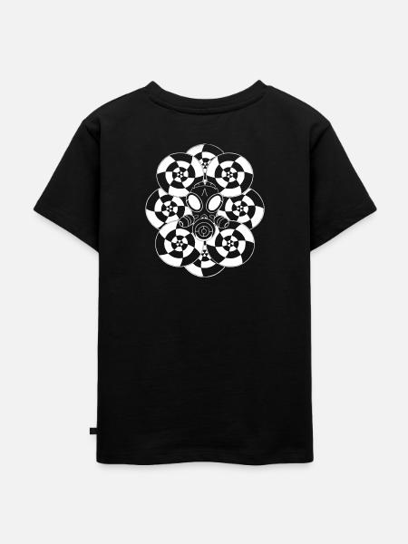 Gasmaske - Kinder Premium Bio T-Shirt - Schwarz