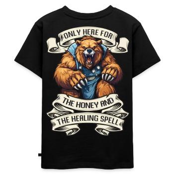 Gamer Gaming RPG RPG Druide Werebear - T-shirt Premium bio Enfant - noir - Dos - Mikhail (115cm)