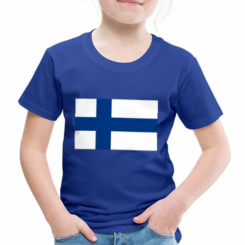 Suomenlippu - tuoteperhe - Lasten premium t-paita