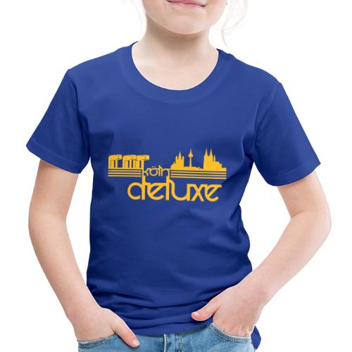 Köln Deluxe Skyline mit den Kranhäusern - Kinder Premium T-Shirt