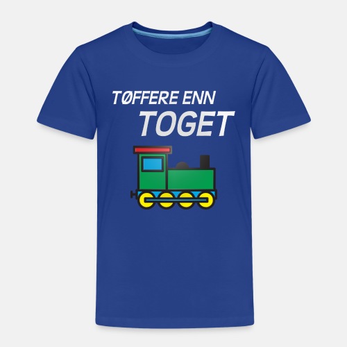 Tøffere enn Toget - Premium T-skjorte for barn (ca 2-8 år)