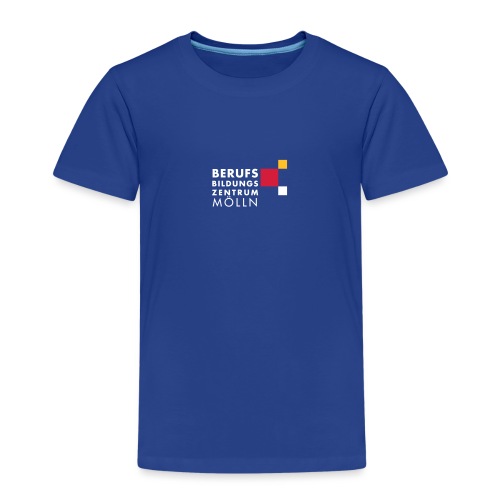 BBZ Logo weisse Schrift Schulkleidung.eps - Kinder Premium T-Shirt