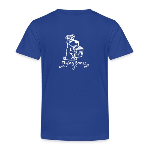 flying bones shirtschwarz - Kinder Premium T-Shirt