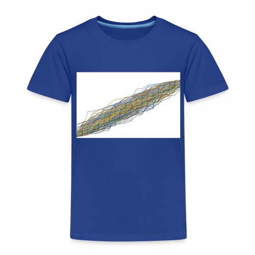 Line Chart - Kinderen Premium T-shirt