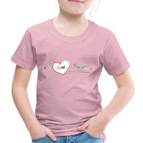 iloveitalygame - Maglietta Premium per bambini