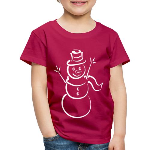 Snowman - Kinder Premium T-Shirt