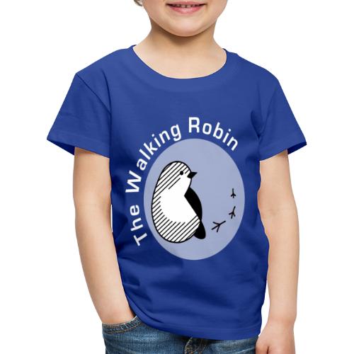 Logo TheWalkingRobin black&white - Maglietta Premium per bambini