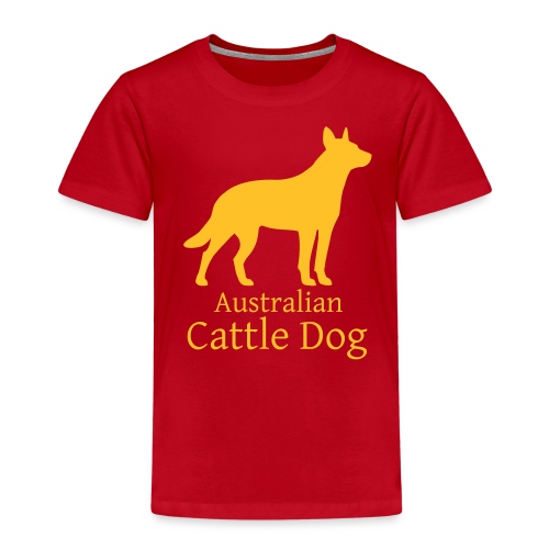 Australian Cattle Dog - Kinder Premium T-Shirt