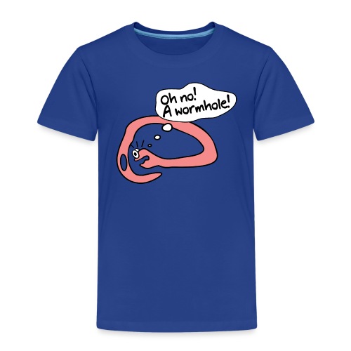 Astronomie Wissenschaft Wurmloch Nerd Wurm - Kinder Premium T-Shirt