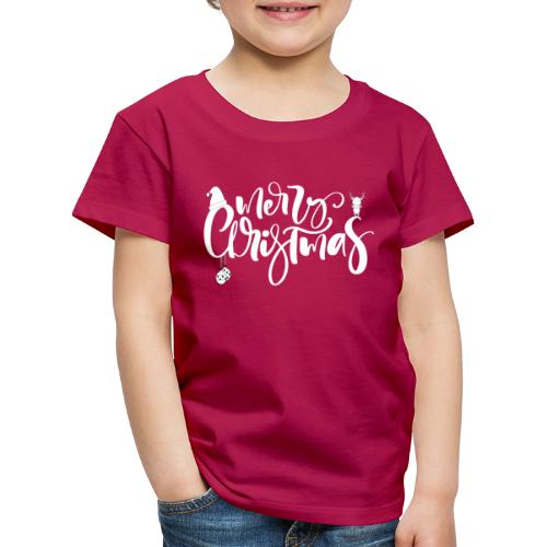 Merry Christmas - Kinder Premium T-Shirt