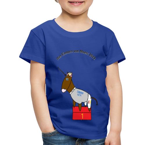 Das Einhorn von Moers 2022 - Kinder Premium T-Shirt