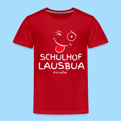 Schulhoflausbua - Kinder Premium T-Shirt