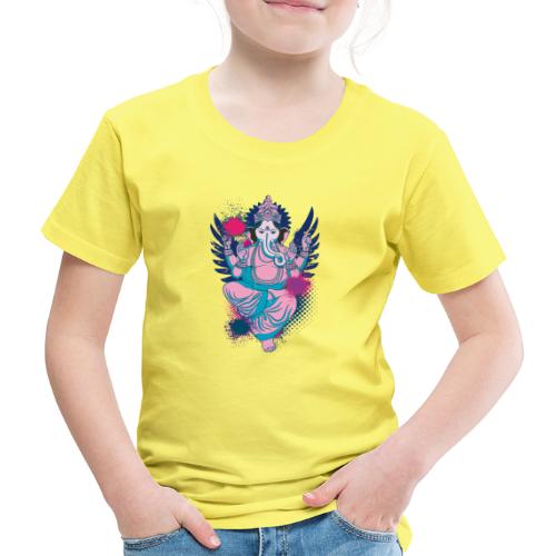 Ganesha dein Glücksgott macht den WEG frei - Kinder Premium T-Shirt