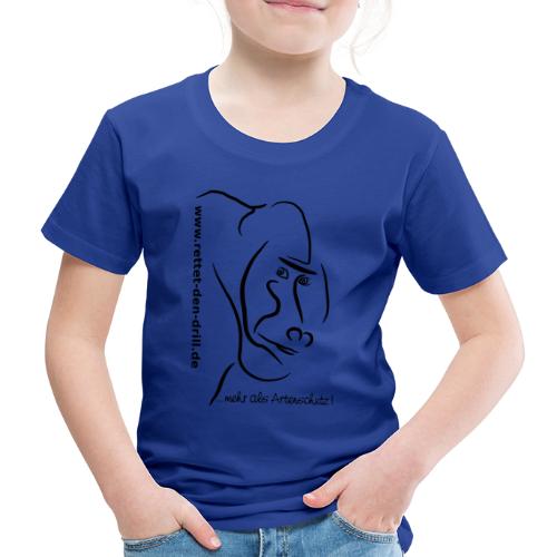 Drillkopf schwarz - Kinder Premium T-Shirt