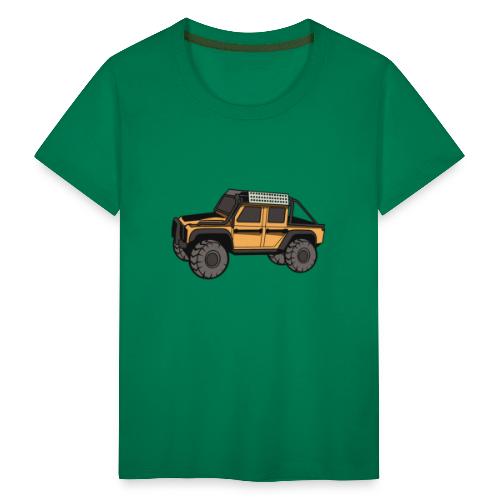 RC Trophy Geländewagen 4x4 im Custom Offroad Style - Kinder Premium T-Shirt