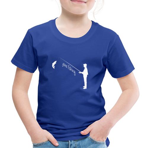 Angler gone fishing - Kinder Premium T-Shirt
