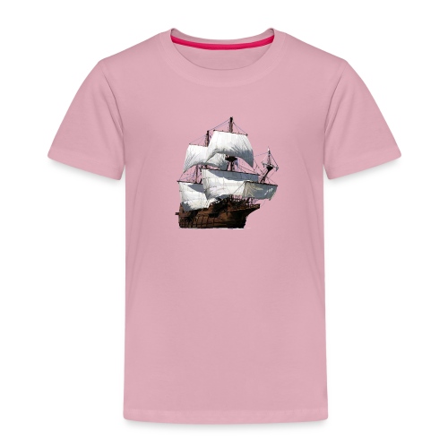 Segelschiff - Kinder Premium T-Shirt
