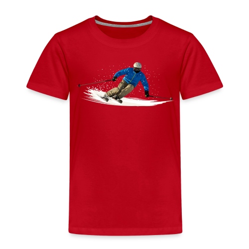 Ski - Kinder Premium T-Shirt