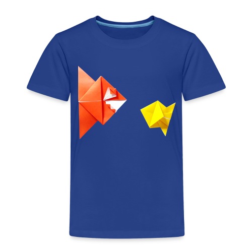Origami Piranha and Fish - Fish - Pesce - Peixe - Kids' Premium T-Shirt