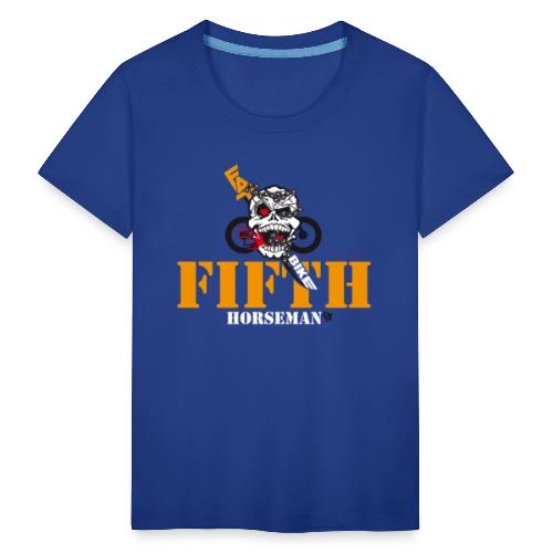 »Fat Bike Love Skull« - Fifth Horseman - Kinder Premium T-Shirt