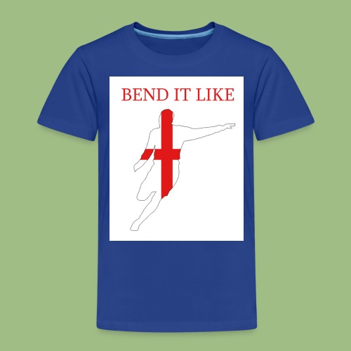 Bend It Like DavidBeckham - Premium-T-shirt barn