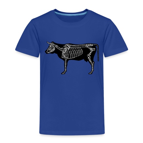 Rind-Skelett - Camiseta premium niño