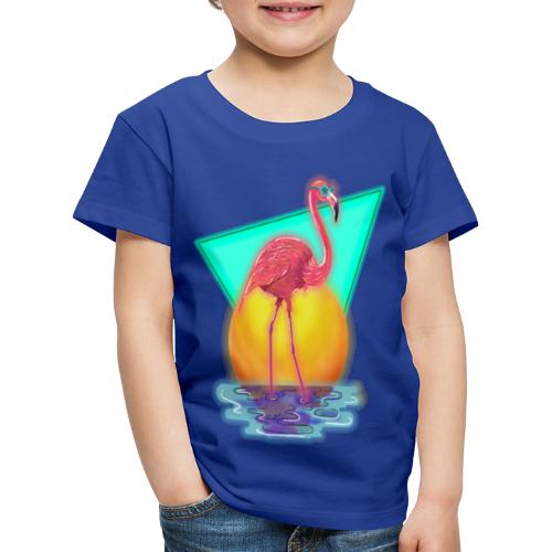 80´s Flamingo - Kinder Premium T-Shirt