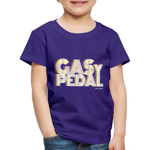 GAS Y PEDAL - Camiseta premium niño