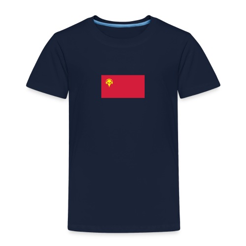 Fodbold T-shirt Kina Music Alien - Børne premium T-shirt
