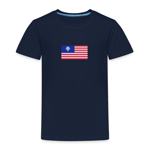 Fodbold T-Shirt USA - Børne premium T-shirt
