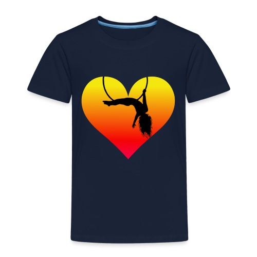 love_hoop_sunrise - Kids' Premium T-Shirt