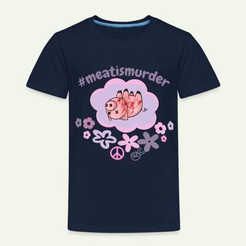 #meatismurder - Kinderen Premium T-shirt