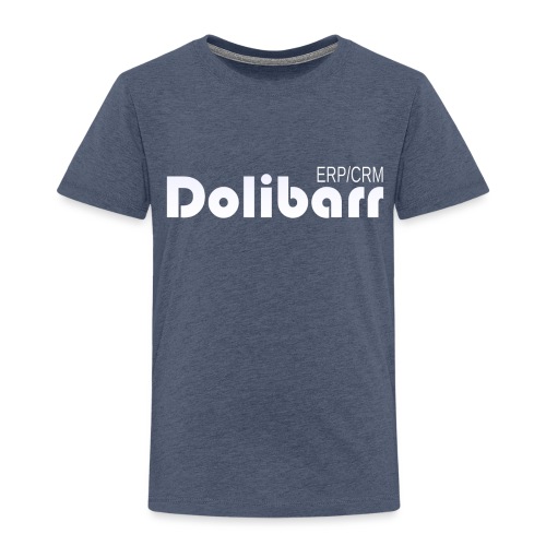 Dolibarr logo white - T-shirt Premium Enfant