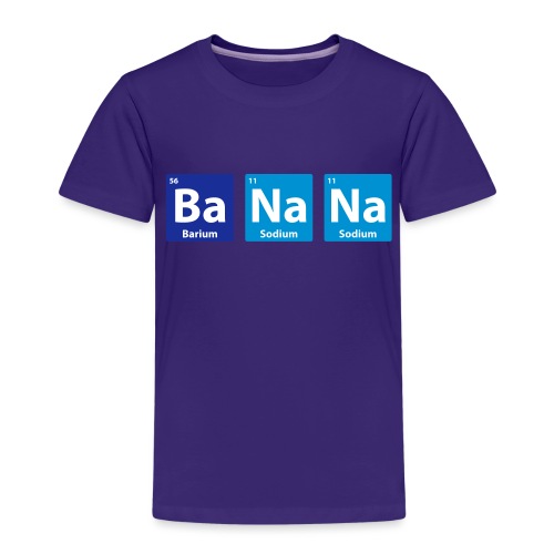 Periodic Table: BaNaNa - Premium-T-shirt barn